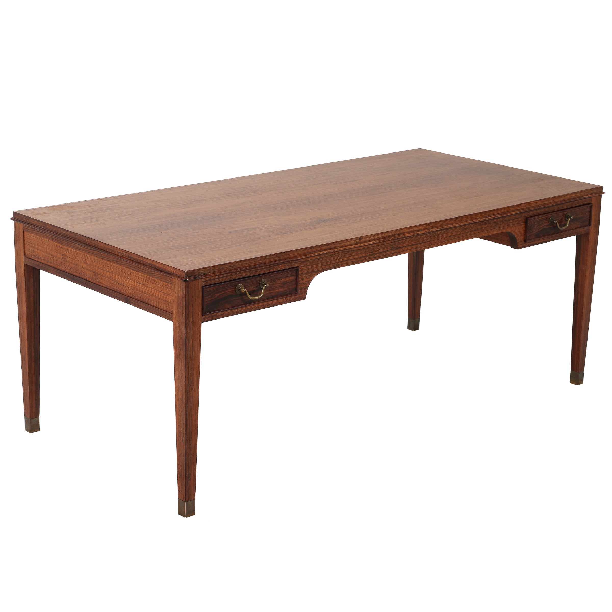 Frits Henningsen: Coffee table, rosewood, with four drawers