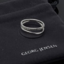 Georg Jensen, Marcia ring med brillanter, ca. 0.17 ct. 