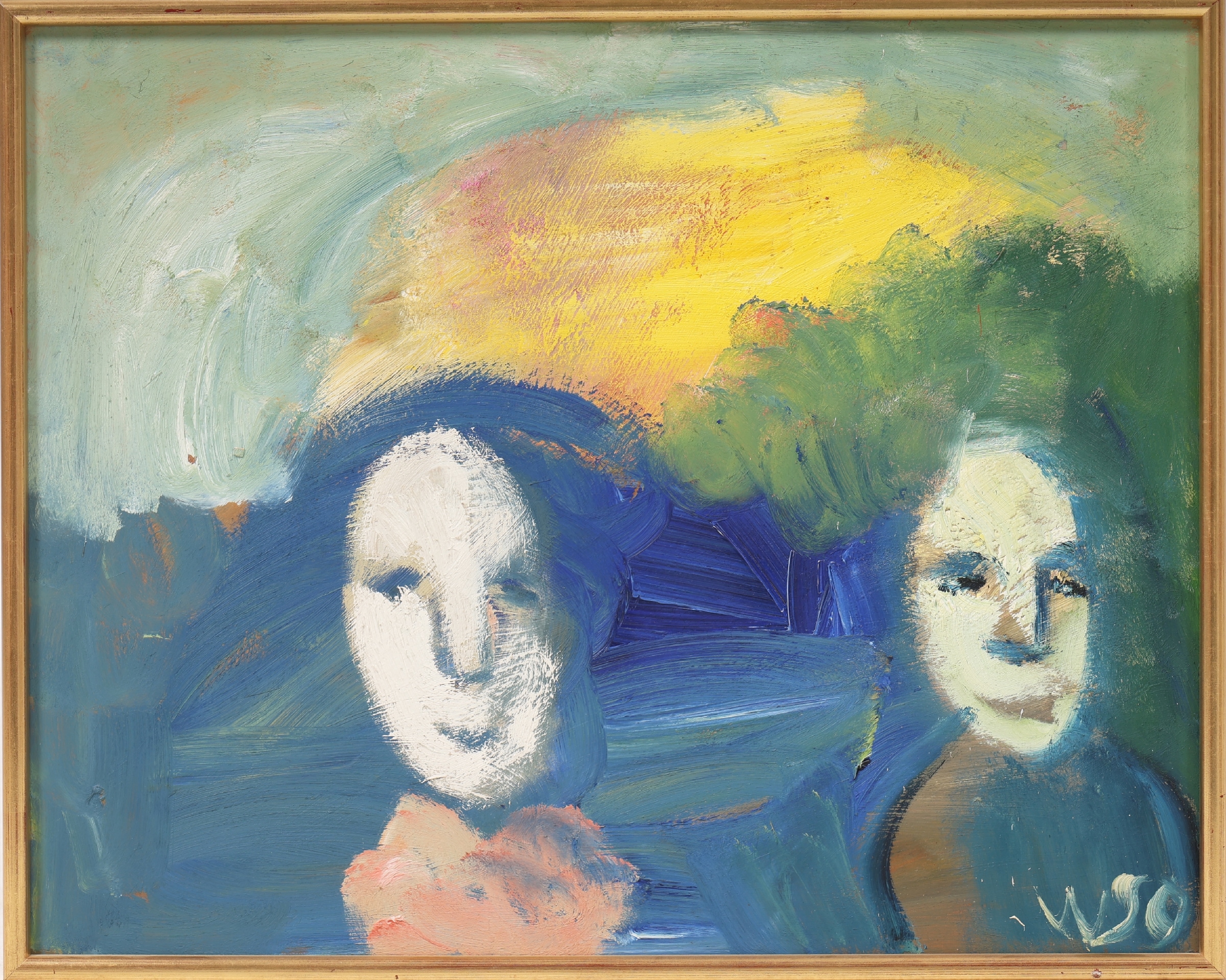 William Skotte Olsen: Composition with figures