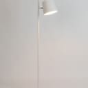 971. Zuiver floor lamp model 'Buckle Head' and three DFTP wall lamps (4)