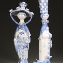 Bjørn Wiinblad. Figurer af keramik. De fire årstider. (4)