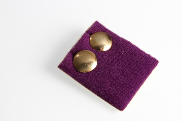 5 pairs of Siersbøl earrings made of 8 kt. gold. (5)