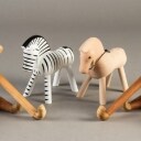 Kay Bojesen: Zebra, hest og 2 aber (4)