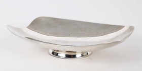 A. Dragsted: Small bowl of sterling silver