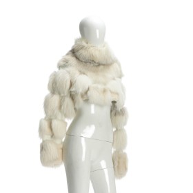 7000 - David Andersen for Kopenhagen Fur. Unika poncho af mink. str. 34