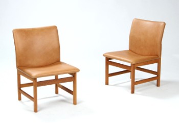 Børge Mogensen. Et par sjældne loungestole, model 3231 (2)