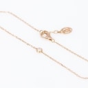 Cartier. Cartier d´Amour XS bracelet in pink gold with brilliant, approx. 0.04 ct.