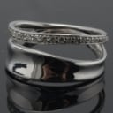 Georg Jensen, Marcia ring med brillanter, ca. 0.17 ct. 