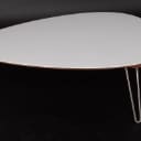 647. Aksel Kjersgaard, for Naver Collection. Coffee table, white corian