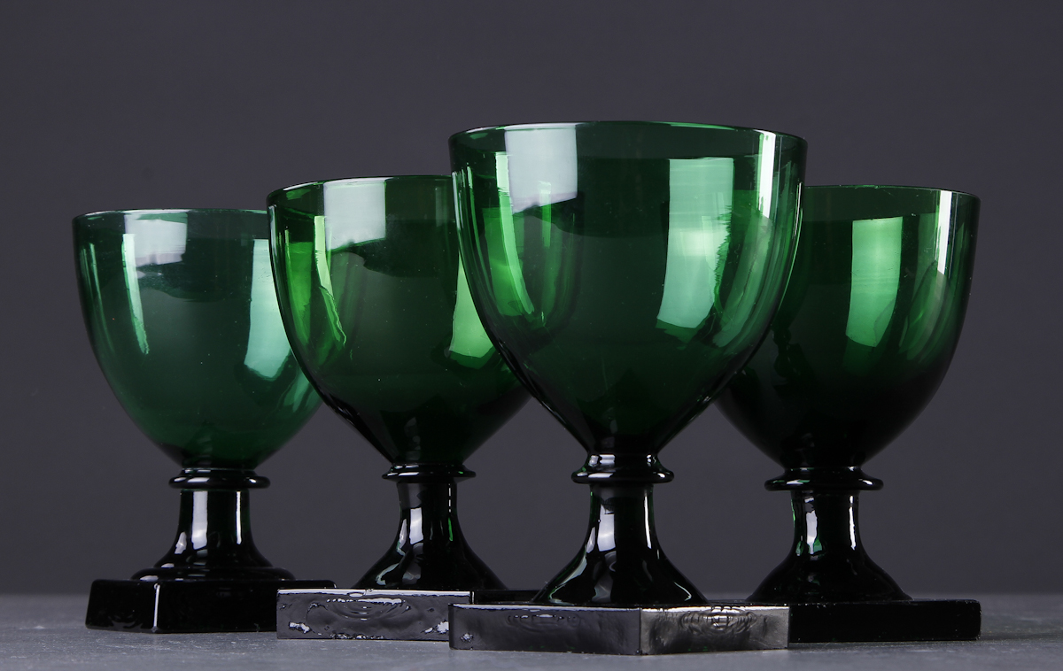 Glasværk. den Gamle vinglas. (4) | Lauritz.com