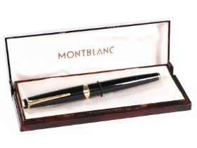 Mont Blanc Meisterstuck no. 14, fountain pen or 'Fountain Pen' in Mont Blanc case.