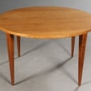 Nanna Ditzel for Kold Savværk. Rundt spisebord, model 146, 1960'erne