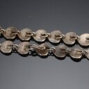 Hans Hansen. Leddelt halskæde og armbånd i sterling sølv (2)