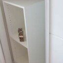 Skydedørsgarderobe med 3 hvide fyldningsdøre med hvide skinner Denne vare er sat til omsalg under nyt varenummer 3481557