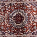 Three Chinese silk carpets (3)