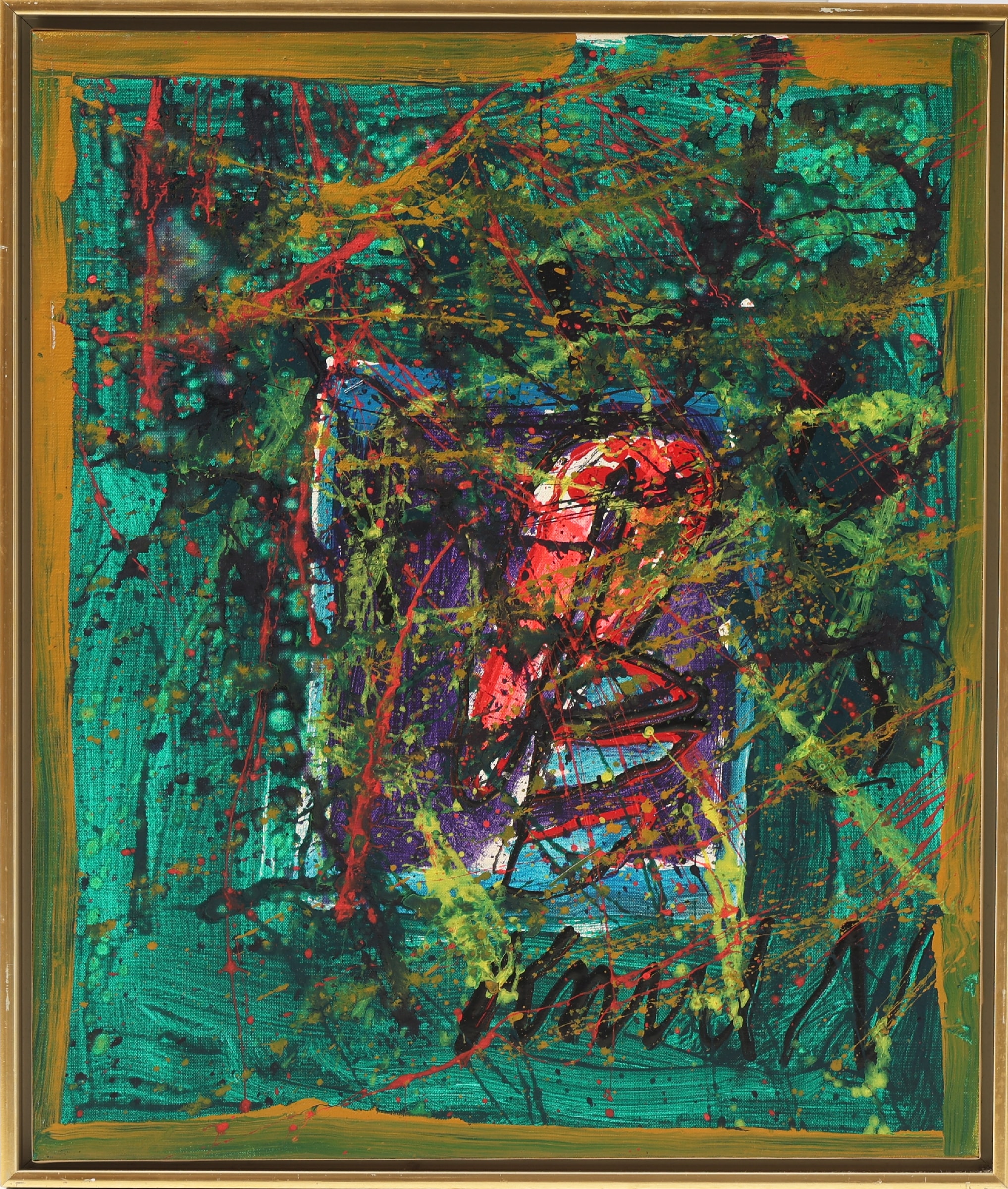 Knud Nielsen: Abstract composition 'Parisian Spring'
