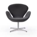 Arne Jacobsen Svanen med grå Divina uld Fritz Hansen 2023