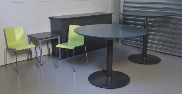 En samling kontor/receptionsmøbler, (6)