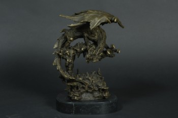 Bronzeskulptur, Fantasy drage