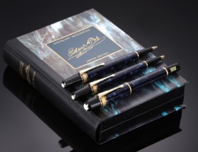 Montblanc ' Writers Edition: Edgar Allan Poe' limiteret sæt med fyldepen, kuglepen og blyant - boks + hæfte 1998 (3)