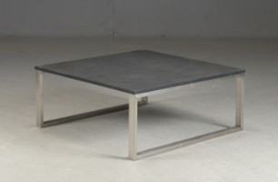 Heine Design sofabord med skiferplade vare er til omsalg under varenummer 5326969 - Lauritz.com