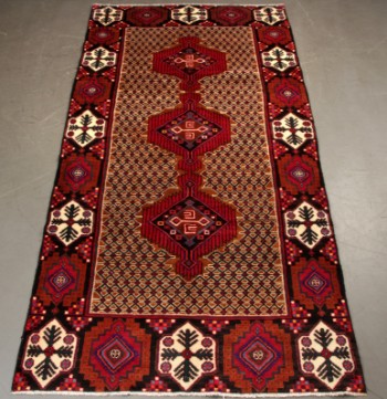Persisk Hamadan tæppe, 280 x 150 cm