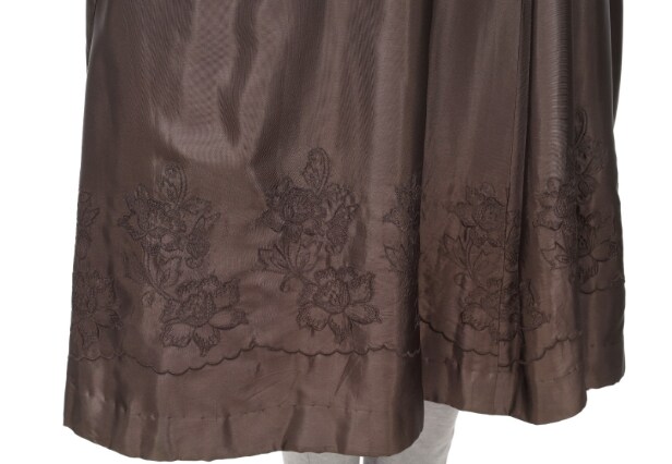 Ole B. Christensen: Brown mink coat, approx. str. 44