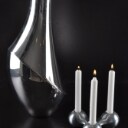 Georg Jensen. Vas + ljusstake design Arne Jacobsen (2)