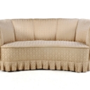 Dansk møbelproducent. To-pers. banansofa, 1940'erne