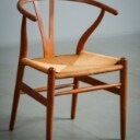 Hans J. Wegner. Y-stol af eg m. flet, Carl Hansen & Søn