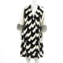 7043 - Kopenhagen Fur. Unique two-piece mink coat size 40/42
