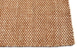 HEY. Moiré Kilim rug, 140 x 200 cm, 'Cinnamon'