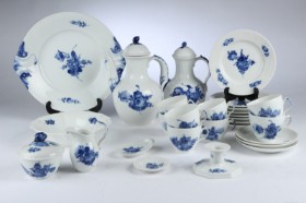 Royal Copenhagen. Parts for 'Blue Flower' coffee service (28)