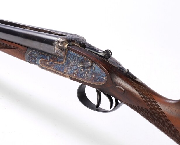 Arrieta Olympus s/s shotgun With side lock cal. 12/70