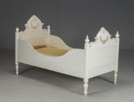 Antik seng af bemalet - Lauritz.com