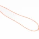 A coral necklace with an Akoya pearl and diamond pendant of 18k rose gold. (2)