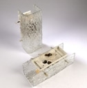 Kaiser. Et par væglamper af glas fra 70'erne (2)