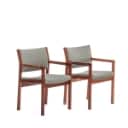 Christian Hvidt. Twelve mahogany armchairs (12)