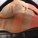 GUCCI. 'Bamboo Daily' top handle taske/ skuldertaske af sort Pebbled læder