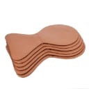 Leather covers for Arne Jacobsen's 7 chairs, cognac (model 3107) (6)