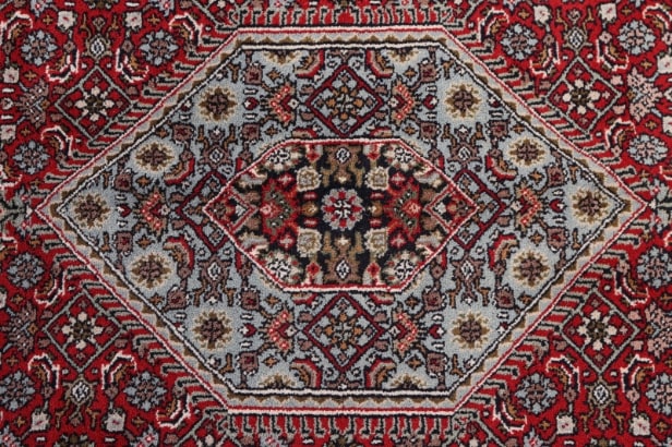 Indisk Bidjar tæppe, 200x252 cm.