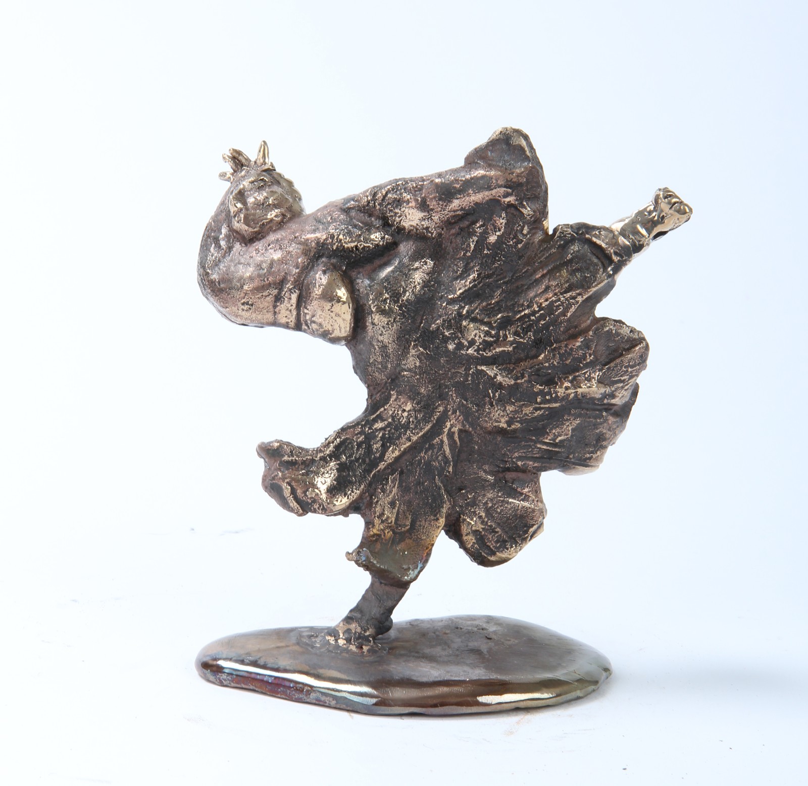 Henrik Fischer. Skulptur i bronze. | Lauritz.com