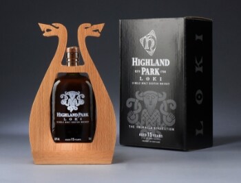 Whisky. Highland Park Loki 15 years single malt 48,7%, 0,7 l