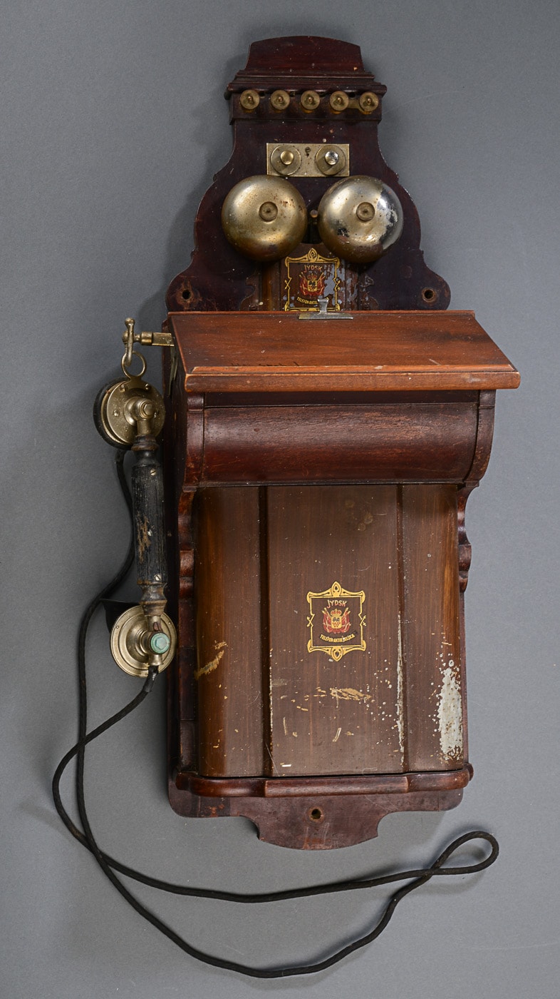 Vægtelefon fra Jysk Telefon Aktieselskab.