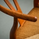 Hans J. Wegner. Y-stol af eg m. flet, Carl Hansen & Søn