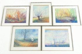 John Fabrin, watercolors, landscapes (5)