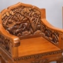 Oriental handmade lounge set with accompanying coffee table (5)