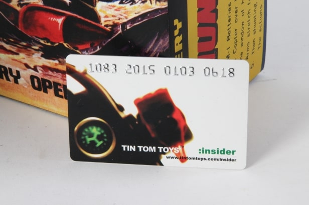 Tin Tom Toys. Thunder Robot. Batteridrevet robot, Limited edition