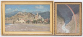 Henrik Jespersen (1853-1936): Two paintings, oil on canvas (2)