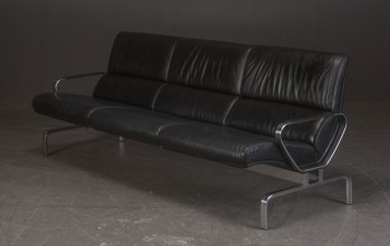 Jørgen Kastholm for Unica design. Three-seater sofa